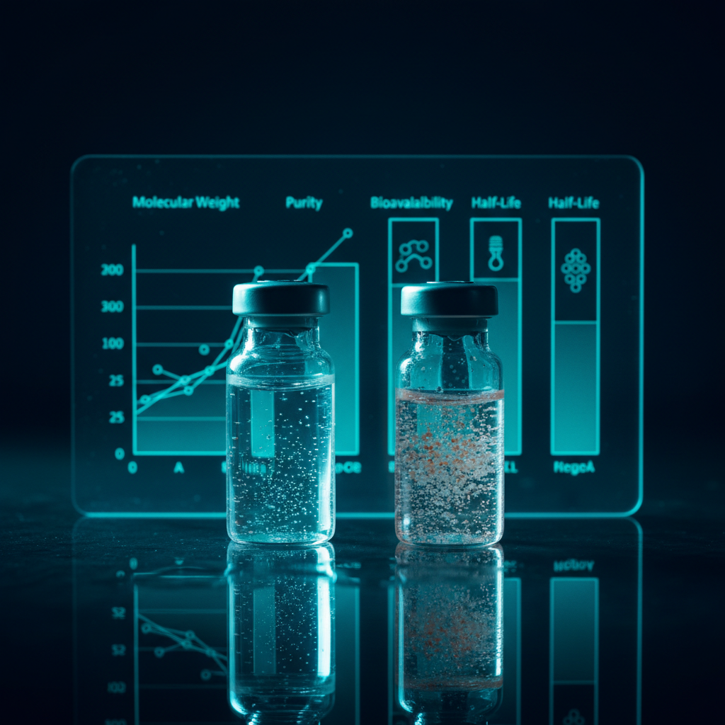 Sermorelin vs CJC-1295: The Research Distinctions I Keep Separate
