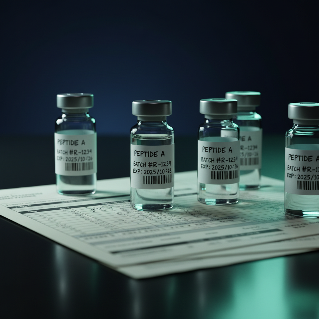 Research Peptide Vial Labels and Lot Numbers: The Five Details I Never Skip
